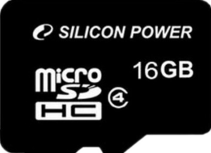 Фото флеш-карты Silicon Power MicroSDHC 16GB Class 4