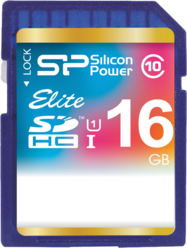 Фото флеш-карты Silicon Power SD SDHC 16GB UHS-1 Class 10 Elite