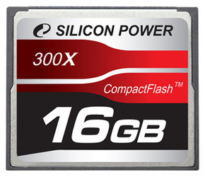 Фото флеш-карты Silicon Power CF 16GB 300X