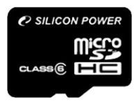 Фото флеш-карты Silicon Power MicroSDHC 16GB Class 6 + SD adapter