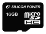 Фото флеш-карты Silicon Power MicroSDHC 16GB Class 10 + SD adapter