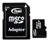 Фото флеш-карты Team Group MicroSDHC 16GB Class 10 + SD adapter