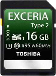 Фото флеш-карты Toshiba SDHC 16GB Class 10 SD-X16T2