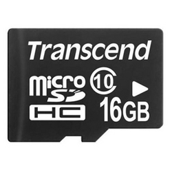 Фото флеш-карты Transcend MicroSDHC 16GB Class 10 TS16GUSDC10