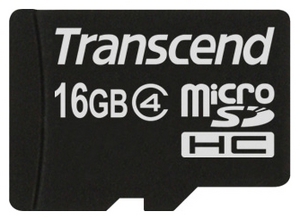 Фото флеш-карты Transcend MicroSDHC 16GB Class 4 TS16GUSDHC4