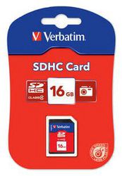 Фото флеш-карты Verbatim SD SDHC 16GB Class 4