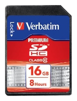 Фото флеш-карты Verbatim SD SDHC 16GB Class 10