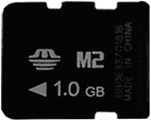 Фото флеш-карты Transcend Memory Stick Micro M2 1GB