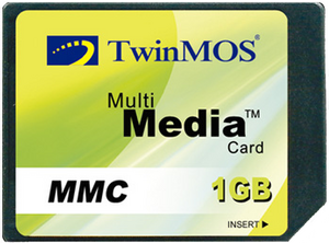 Фото флеш-карты TwinMOS MMC 1GB