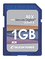 Фото флеш-карты Silicon Power SD 1GB 80x
