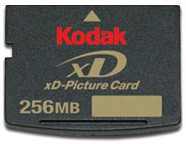 Фото флеш-карты Kodak xD-Picture Card 256MB