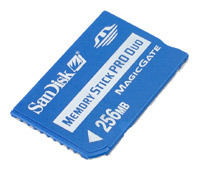 Фото флеш-карты SanDisk Memory Stick PRO DUO 256MB