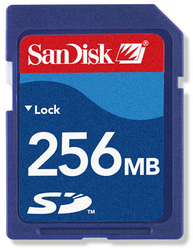 Фото флеш-карты SanDisk SD 256MB