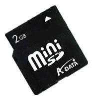 Фото флеш-карты ADATA MiniSD 2GB