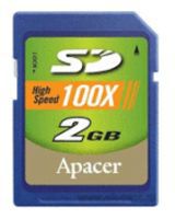 Фото флеш-карты Apacer SD 2GB 100x