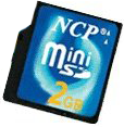 Фото флеш-карты NCP MiniSD 2GB