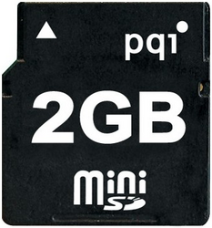 Фото флеш-карты PQI MiniSD 2GB