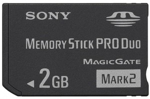 Фото флеш-карты Sony Memory Stick PRO DUO 2GB Mark2 MS-MT2GT