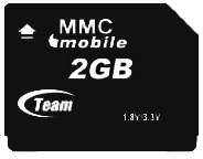 Фото флеш-карты Team Group MMC mobile 2Gb
