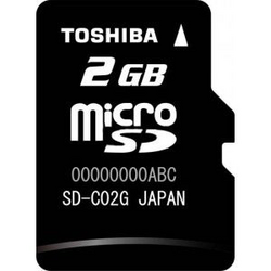 Фото флеш-карты Toshiba MicroSDHC 2GB Class 2