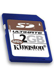 Фото флеш-карты Kingston SD 2GB Ultimate 120X