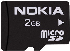 Фото флеш-карты Nokia MicroSD 2GB MU-37