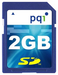 Фото флеш-карты PQI SD 2GB