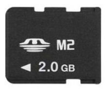 Фото флеш-карты Qumo Memory Stick Micro M2 2GB