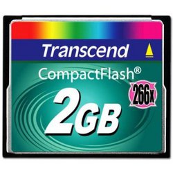 Фото флеш-карты Transcend CF 2GB 266X TS2GCF266