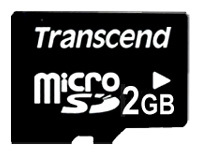 Фото флеш-карты Transcend MicroSD 2GB TS2GUSDC