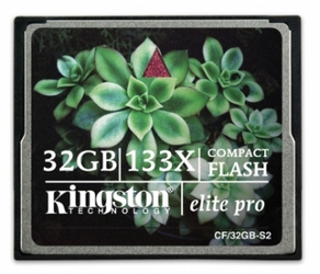 Фото флеш-карты Kingston CF 32GB 133x