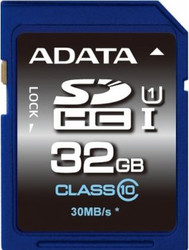 Фото флеш-карты ADATA SD SDHC 32GB Class 10 UHS-I U1