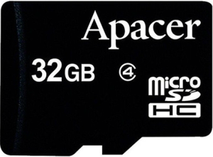 Фото флеш-карты Apacer MicroSDHC 32GB Class 4