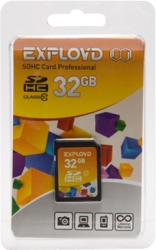 Фото флеш-карты EXPLOYD SD SDHC 32GB Class 10