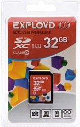 Фото флеш-карты EXPLOYD SD SDXC 32GB Class 10 UHS-1