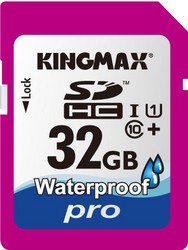 Фото флеш-карты Kingmax SD SDHC 32GB Class 10+ Waterproof Pro