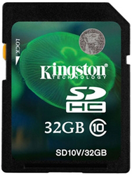Фото флеш-карты Kingston SD10V 32GB