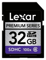 Фото флеш-карты Lexar SD SDHC 32GB Class 10 100X