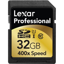 Фото флеш-карты Lexar SD SDHC 32GB UHS-I Professional 400X
