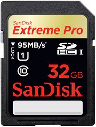 Фото флеш-карты SanDisk CF SD 32GB Extreme Pro