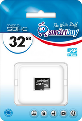 Фото флеш-карты SmartBuy MicroSDHC 32GB Class 4