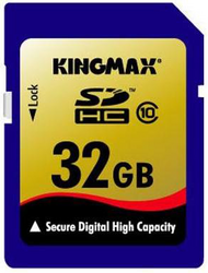 Фото флеш-карты Kingmax SD SDHC 32GB Class 10
