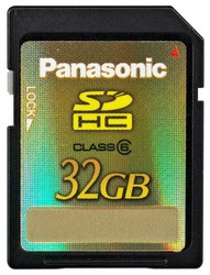 Фото флеш-карты Panasonic SD SDHC 32GB Class 6