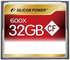 Фото флеш-карты Silicon Power CF 32GB 600X