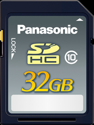 Фото флеш-карты Panasonic SDHC 32GB Class 10 RP-SDRB32G