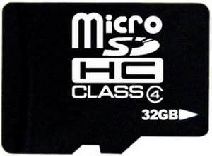 Фото флеш-карты Kingmax MicroSDHC 32GB Class 4