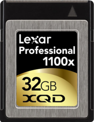 Фото флеш-карты Lexar XQD 32GB Professional 1100X