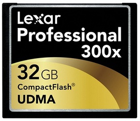 Фото флеш-карты Lexar CF 32GB 300X