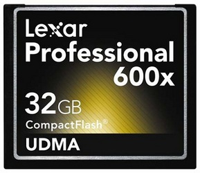 Фото флеш-карты Lexar CF 32GB 600X
