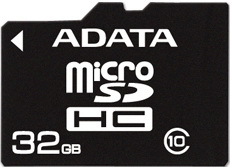 Фото флеш-карты ADATA MicroSDHC 32GB Class 10 + USB Reader